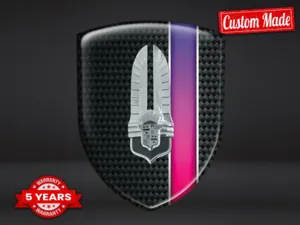 Cadillac Decal Resina Design Superiore Custom Cupola Auto